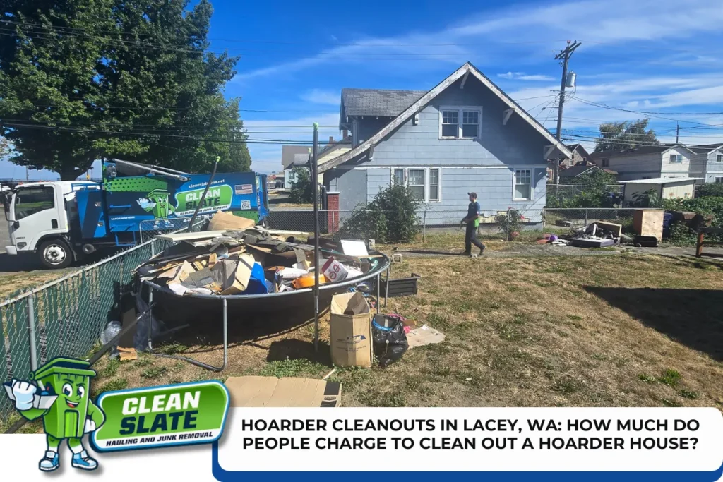 Hoarder Cleanouts in Lacey, WA: How Much Do People Charge to Clean Out a Hoarder House?