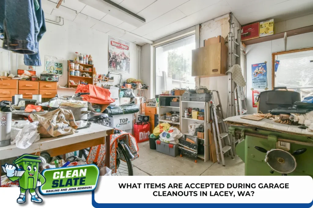 What Items Are Accepted During Garage Cleanouts in Lacey, WA?