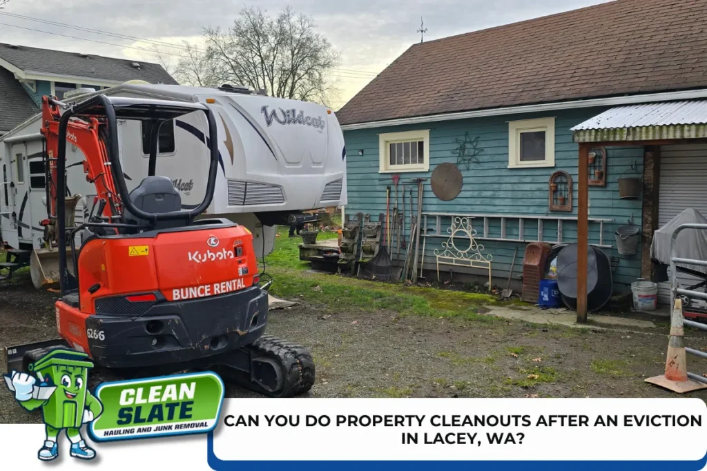 Can You Do Property Cleanouts After an Eviction in Lacey, WA