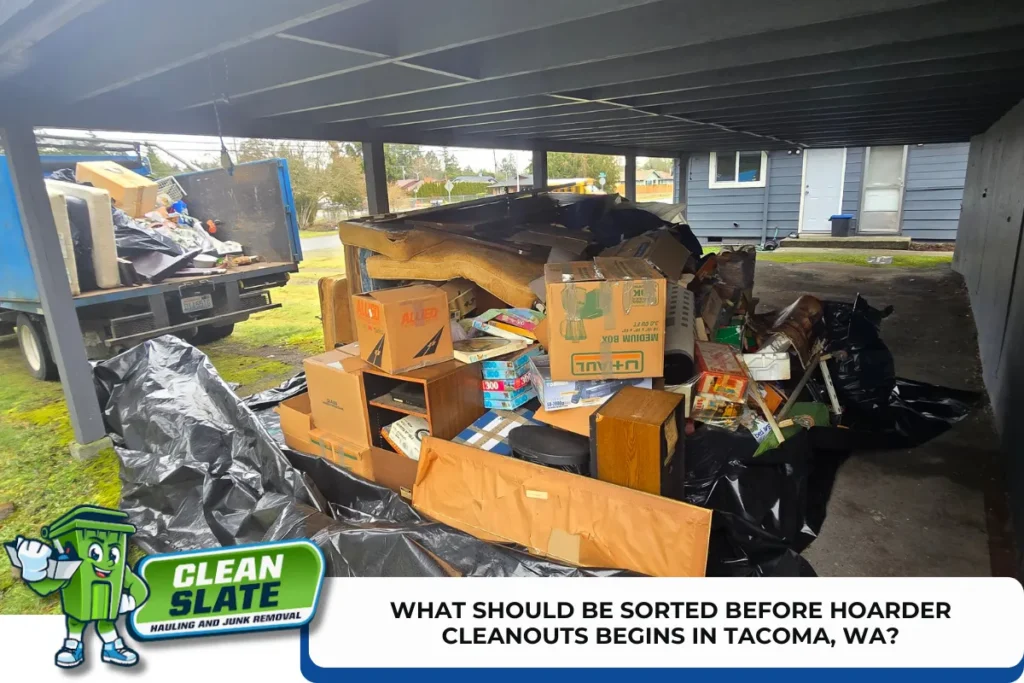 What Should Be Sorted Before Hoarder Cleanouts Begins in Tacoma, WA