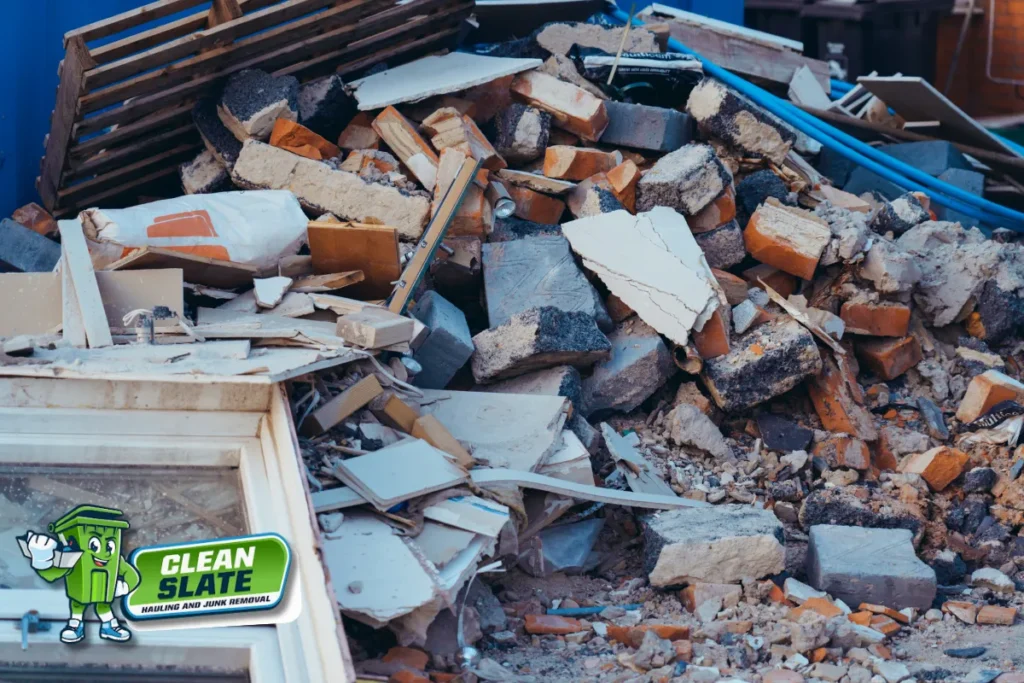 Electronics, Appliances, and Construction Debris with Extra Restrictions