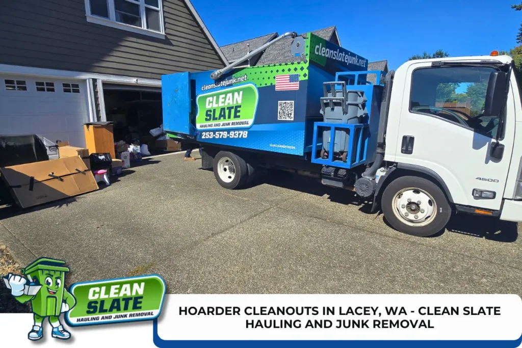 Hoarder Cleanouts in Lacey, WA - Clean Slate Hauling and Junk Removal