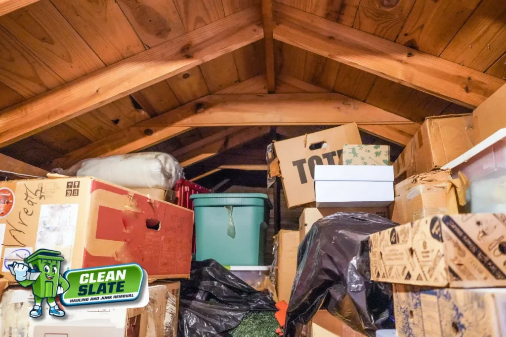 How the Hoarder Attic and Basement Cleanout Process Usually Works