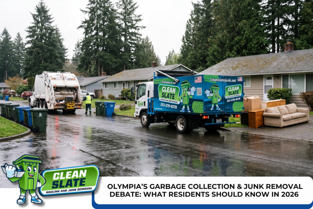 Olympia’s Garbage Collection & Junk Removal Debate: What Residents Should Know in 2026