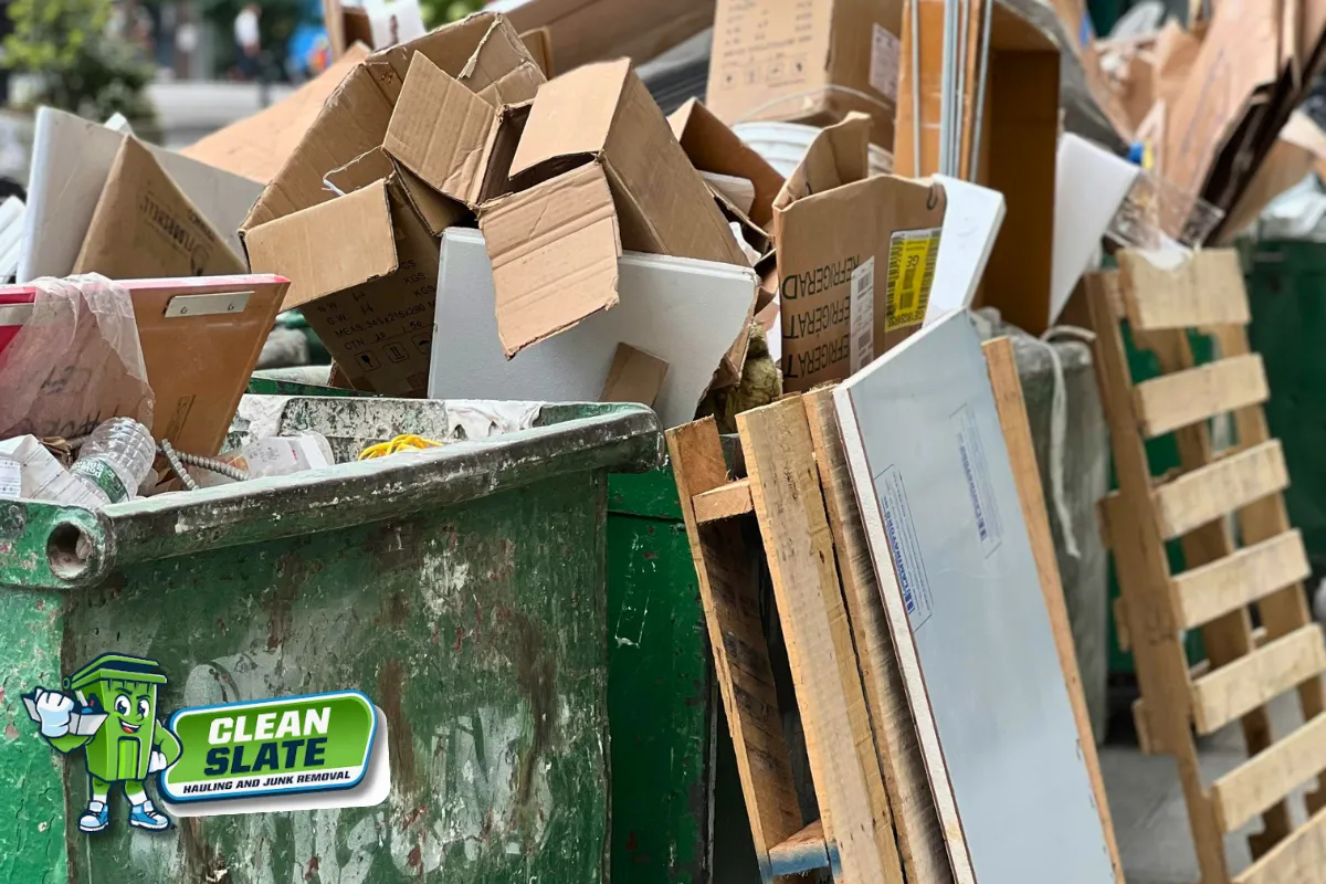Can Tacoma Junk Removal Services Clear Cardboard, Boxes, and Packing Materials From a Garage?