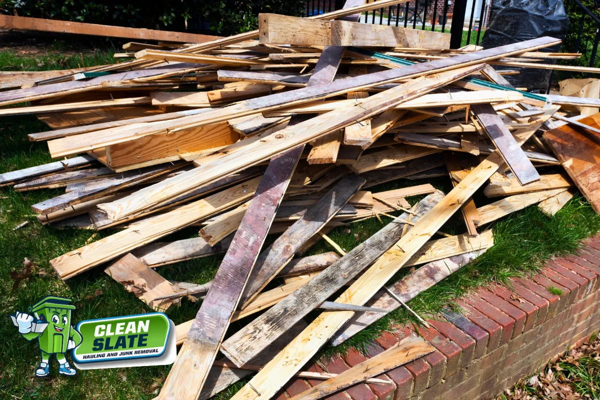 Preparing Wood and Framing Debris for Safe Pickup