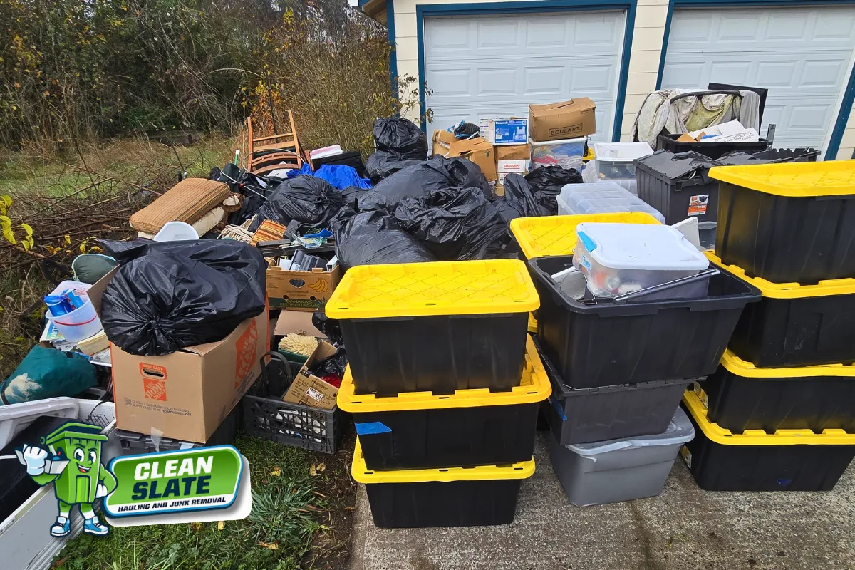 Scheduling Your Tacoma Garage Cardboard Pickup